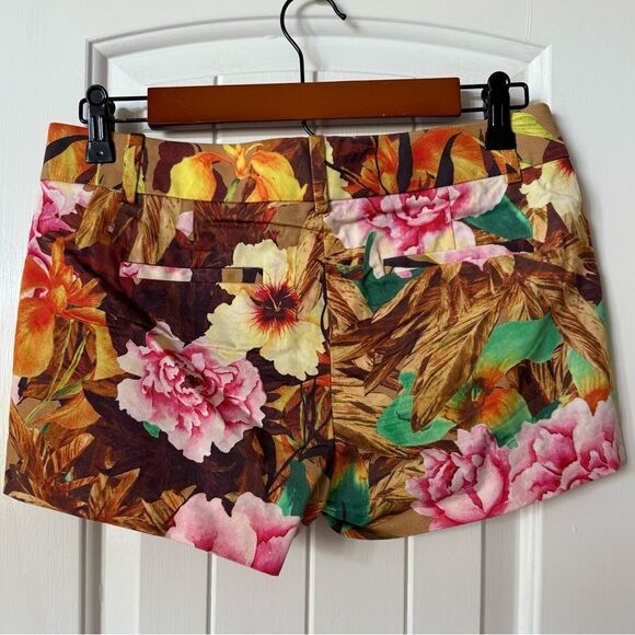 J. Crew Floral Shorts Size 0 - Picture 4 of 7